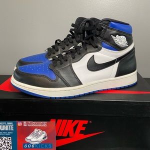 SOLD VIA INSTAGRAM @606xkicks Jordan 1 ‘Royal Toe’ 👑